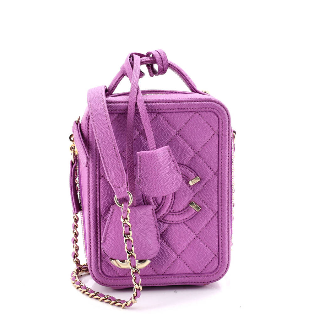 Chanel Filigree Vertical Vanity Case #233976C40B